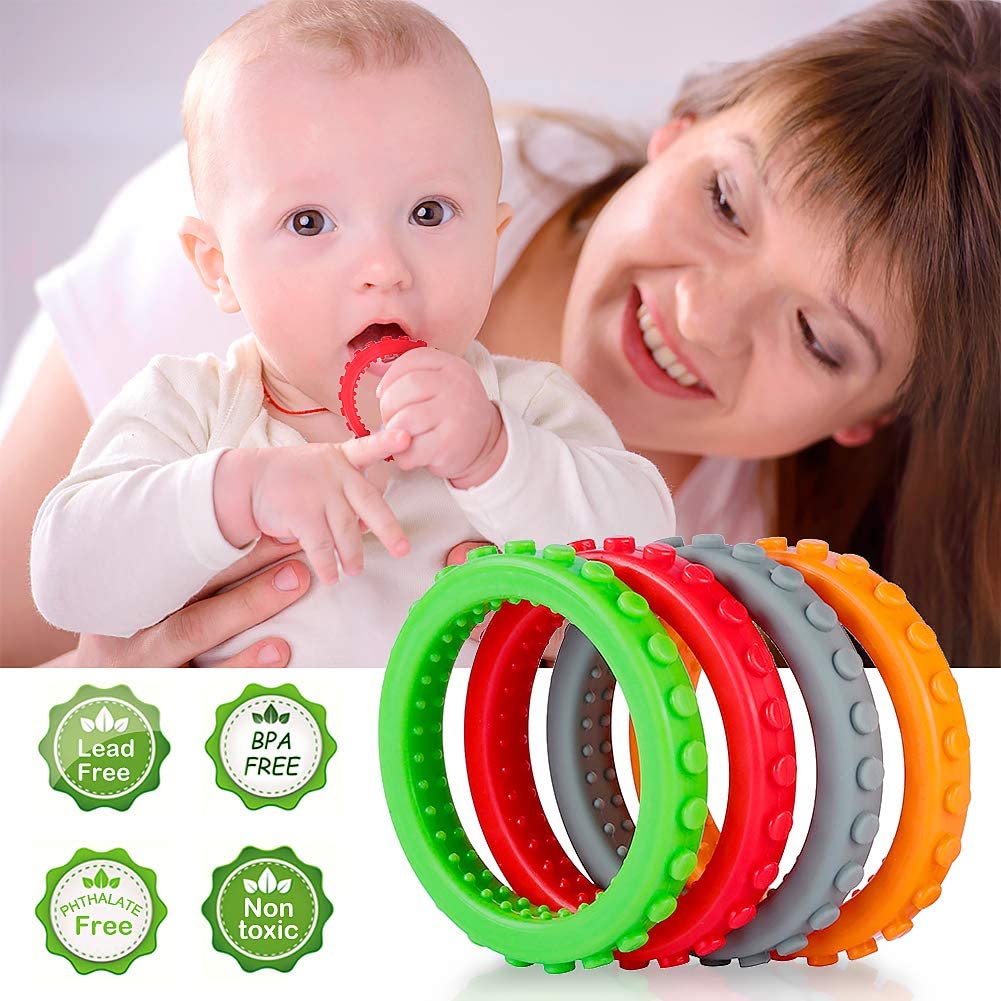 Teether Rings 4-pack