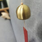 Gold Hanging Wind Chime Home Window Decoration Bell for Wealth and Safe Pendant